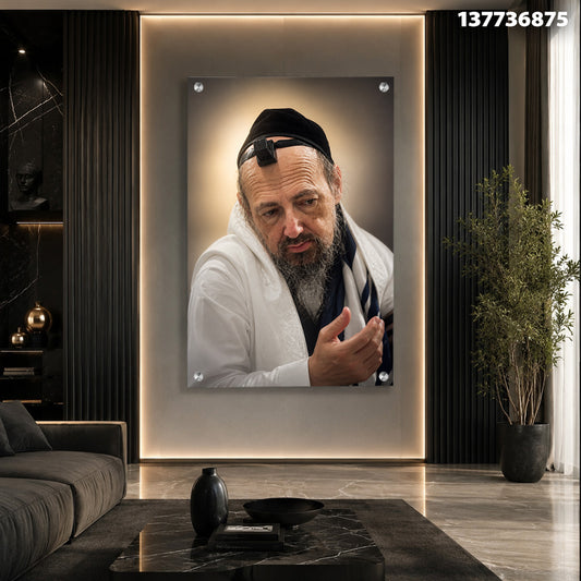 דיוקן ממוסגר בסלון - תמונות לבית - צבעים שחור ולבן