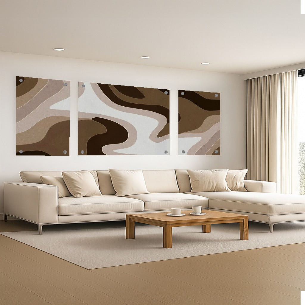 תמונות זכוכית - שלישיות