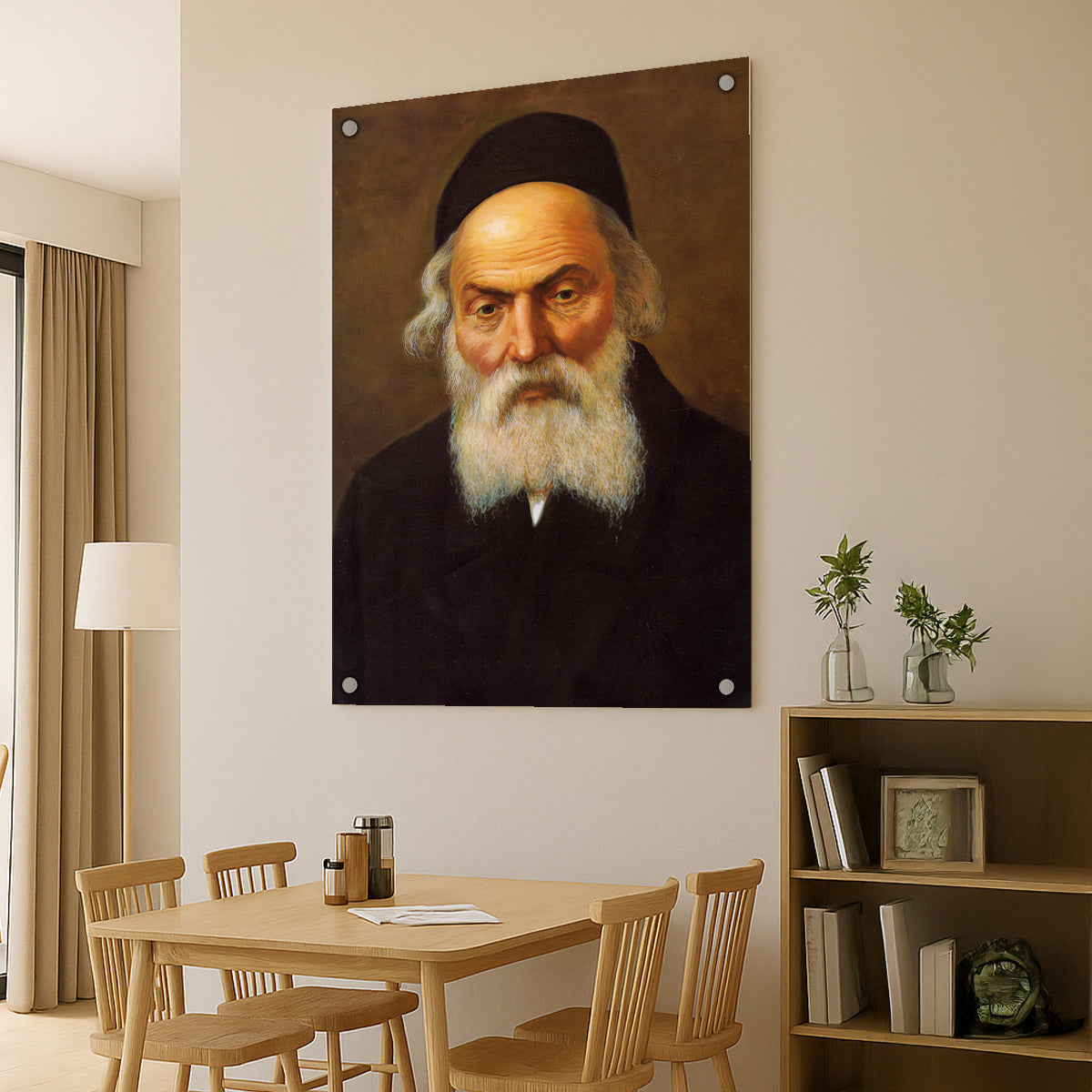 החפץ חיים בציור קלאסי – תמונות לבית