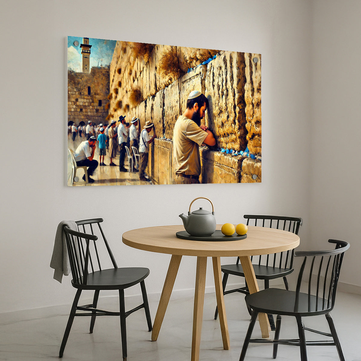 תפילה אישית בכותל – תמונות זכוכית