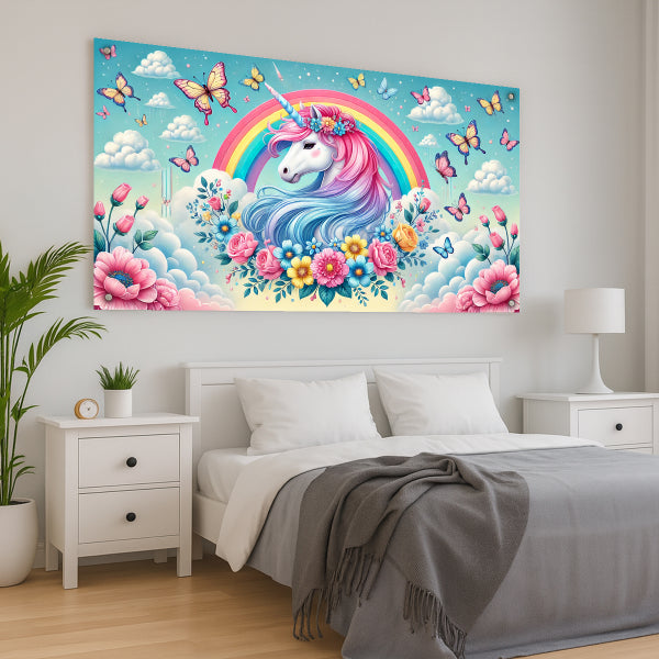 חד קרן עם קשת בענן – תמונות לבית