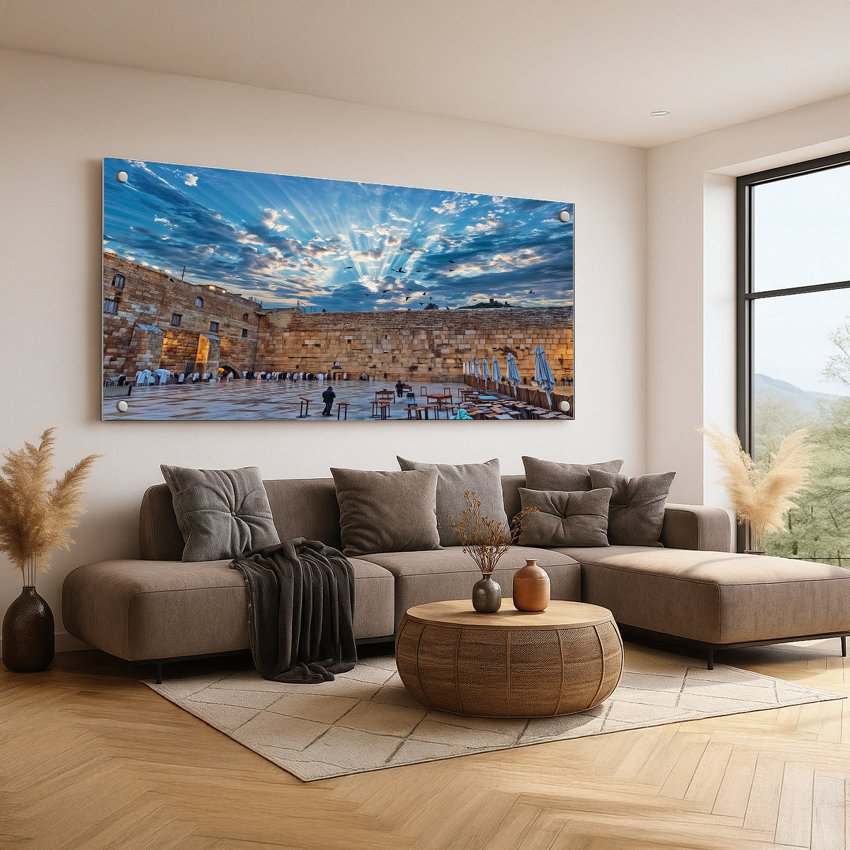 קרני שמש מעל הכותל – תמונות לבית