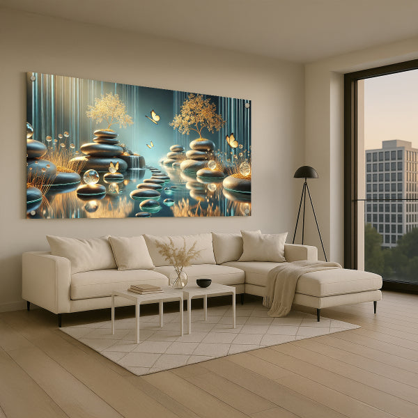 שלווה מוזהבת – תמונות לבית