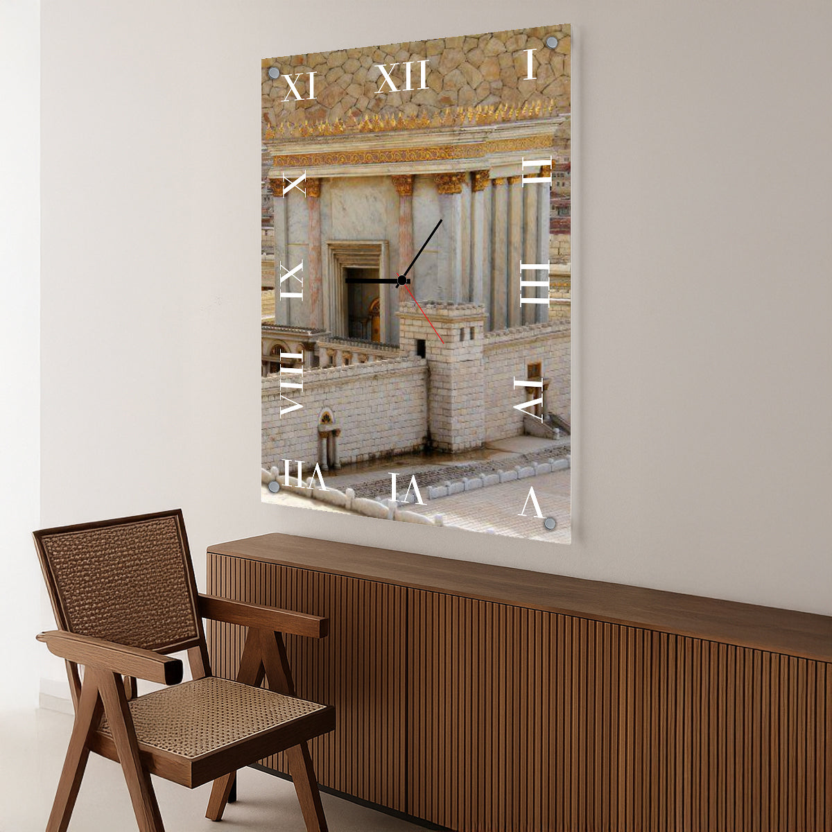 שעון זכוכית בית המקדש זהב