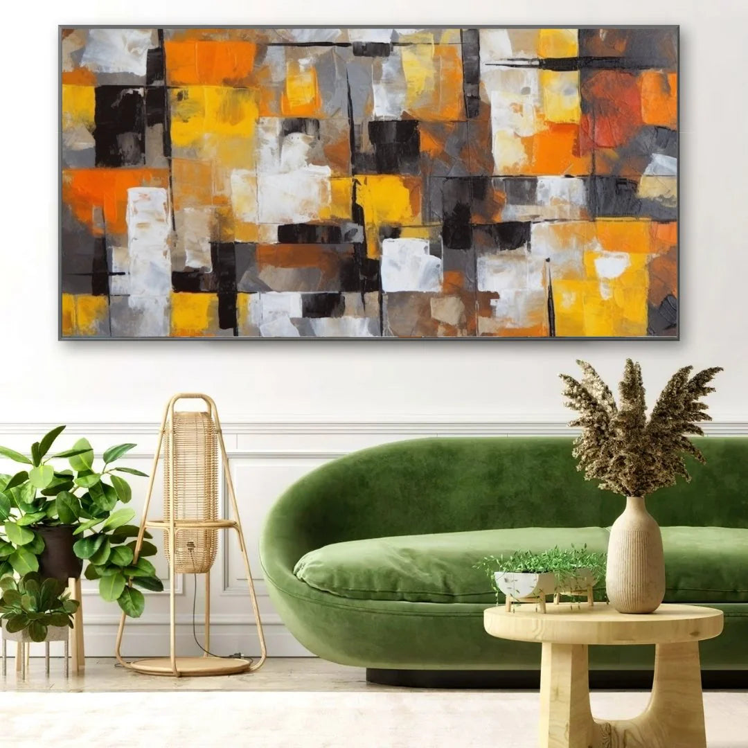 תמונות נוי בזכוכית מרהיבה, מעוצבות בהשראת אמנות מודרנית. משלבות איכות הדפסה גבוהה עם זכוכית יוקרתית.