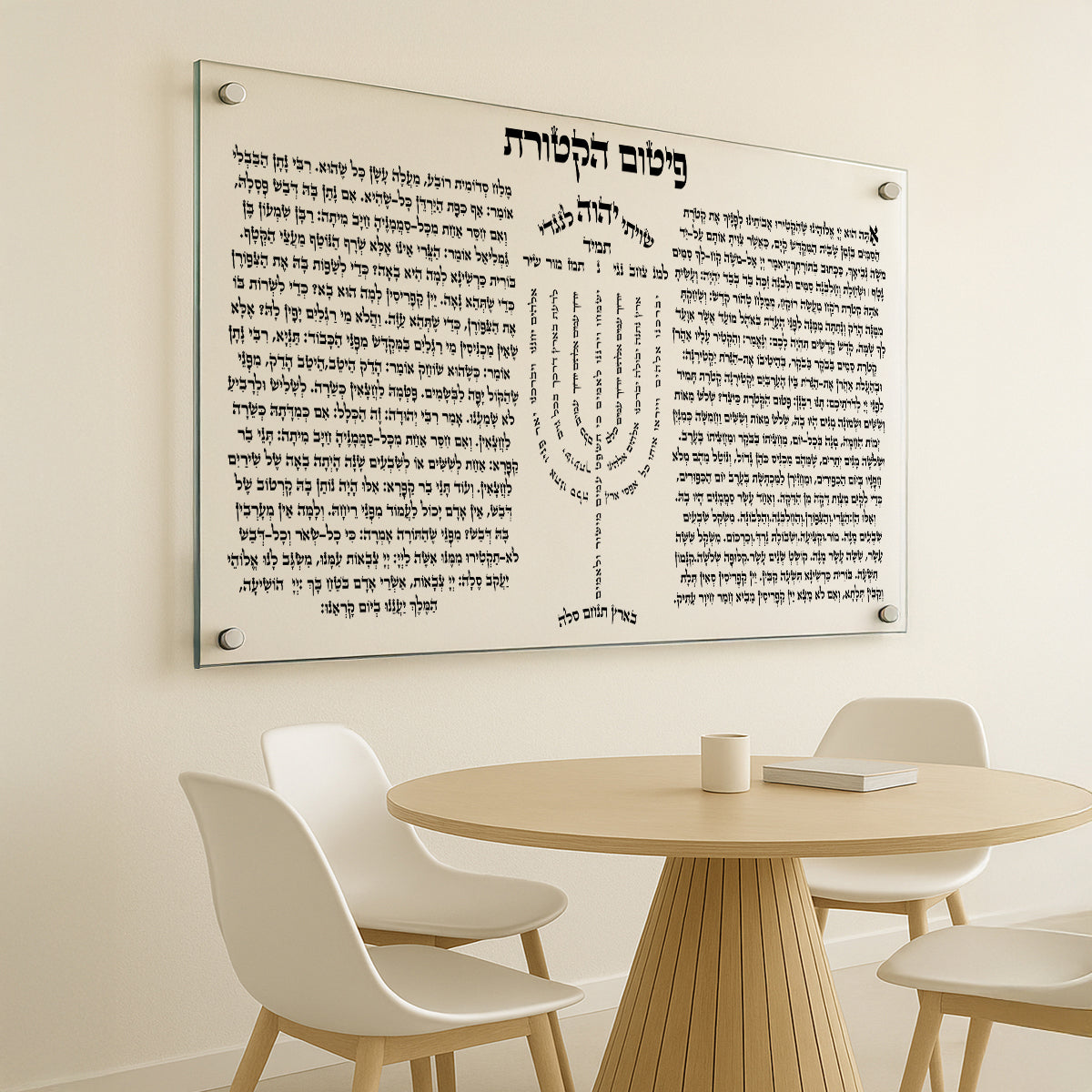 פיטום הקטורת מנורה פנינה – תמונות לסלון