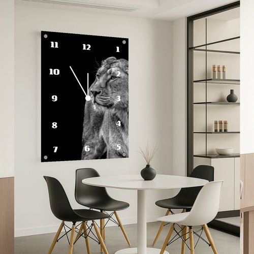 תמונות זכוכית - שעון קיר