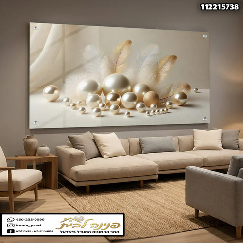 תמונות זכוכית - נוצות