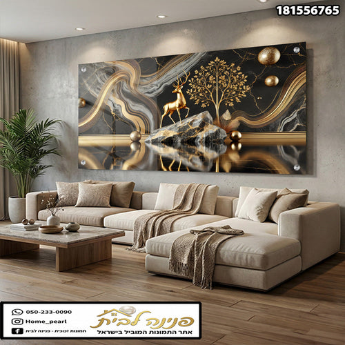 תמונות זכוכית - עיצוב נורדי