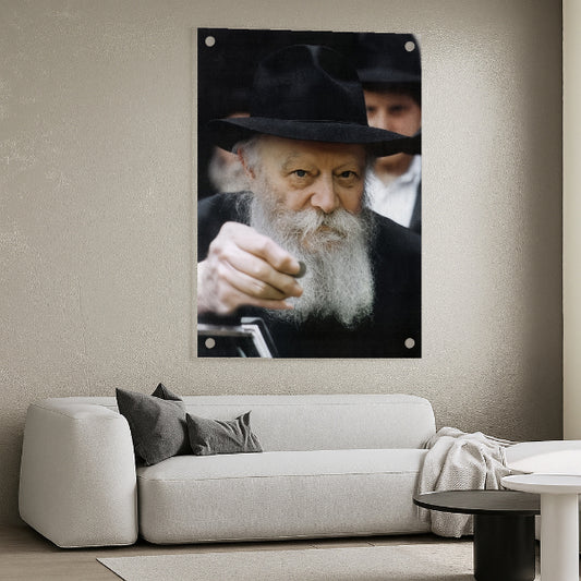 תמונות זכוכית - הרבי מחבד