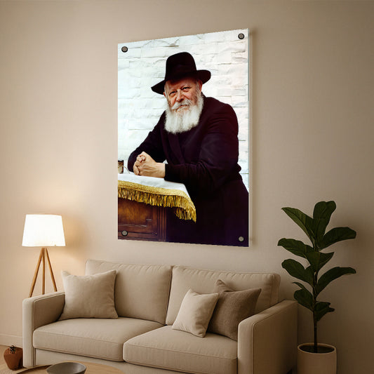 תמונות זכוכית - הרבי מחבד
