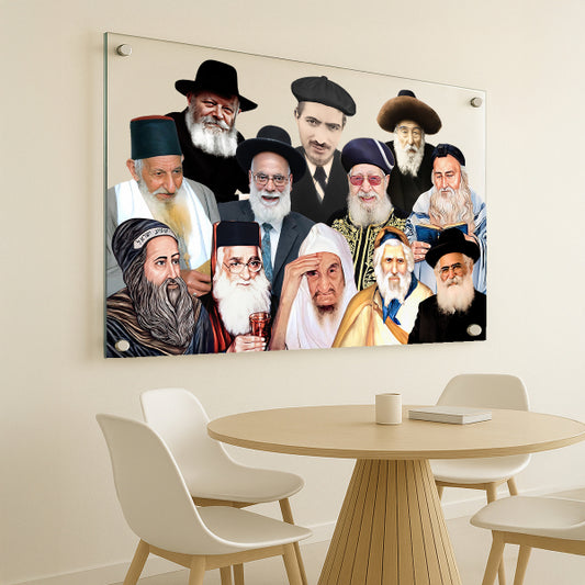 תמונות זכוכית - רבנים שונים