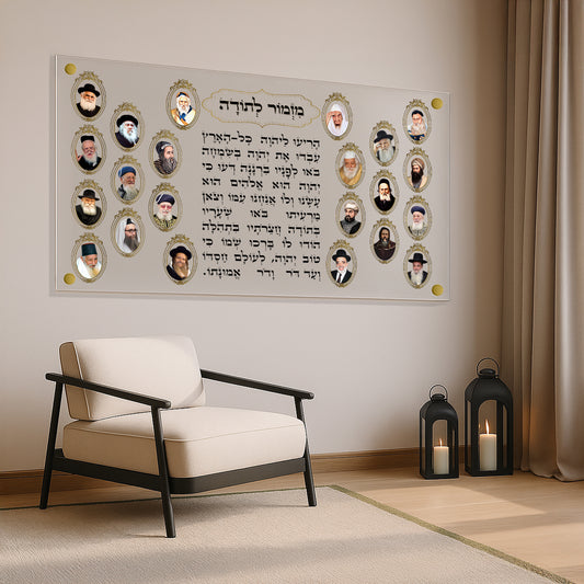 תמונות זכוכית - מזמור לתודה לרוחב