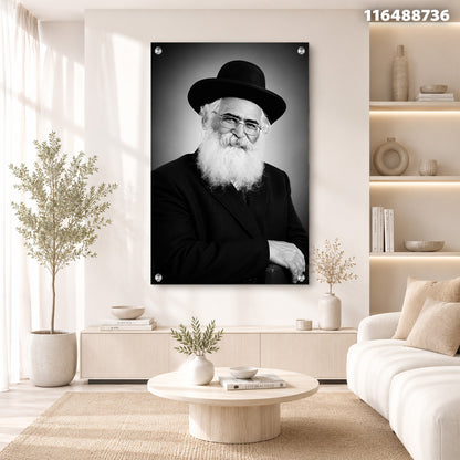 תמונה של פורטרט בשחור לבן - תמונות לבית - צבעים שחור ולבן