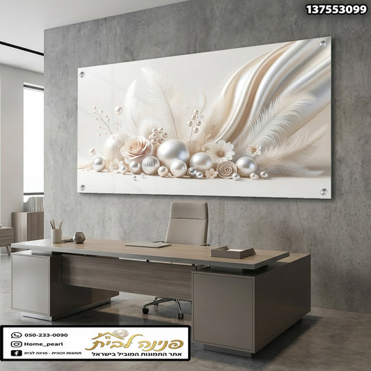 תמונה מעוצבת לקיר - תמונות לעסק - צבעים בהירים