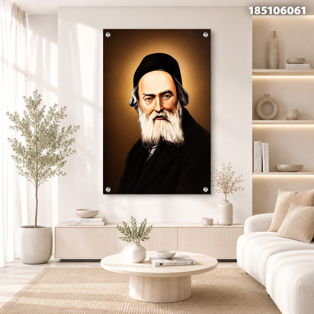 דיוקן בקיר - תמונות נוי - צבעים חמים