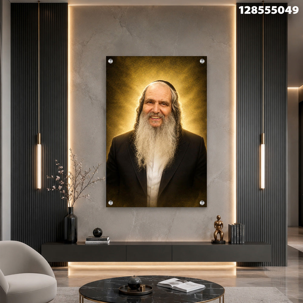 תמונה של פורטרט בחלל מודרני - תמונות נוי - זהב ש/ח