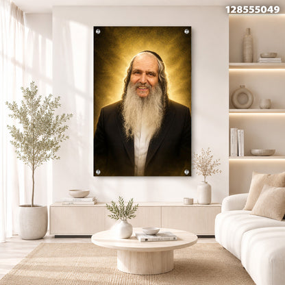 דיוקן בבית - תמונות נוי - גוונים זהובים