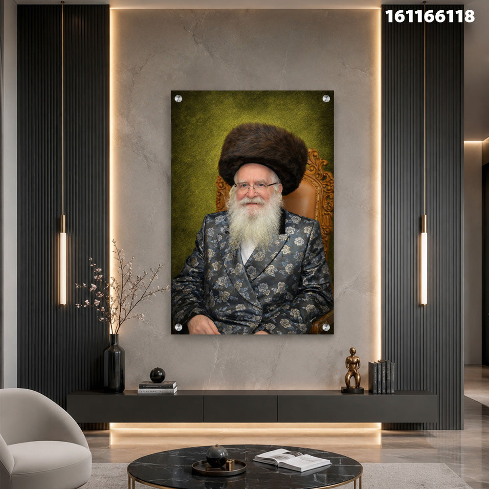 תמונה של פורטרט בסלון - תמונות נוי - ירוק