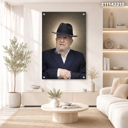 תמונה של דיוקן על קיר - תמונות לבית - צבעים חומים