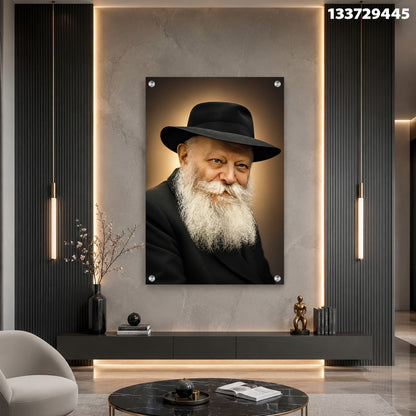 תמונה של פורטרט קיר - תמונות קיר - צבעים חום ושחור
