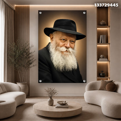 תמונה של פורטרט על קיר - תמונות לבית - צבעים חומים