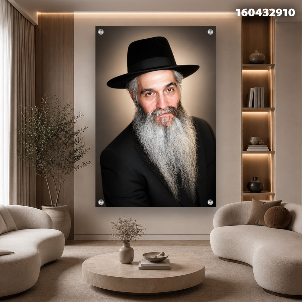 תמונה של פורטרט ממוסגר - תמונות נוי - צבעים חומים
