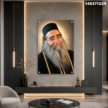 דיוקן בזכוכית - תמונות זכוכית - צבעים שוקולד ושחור