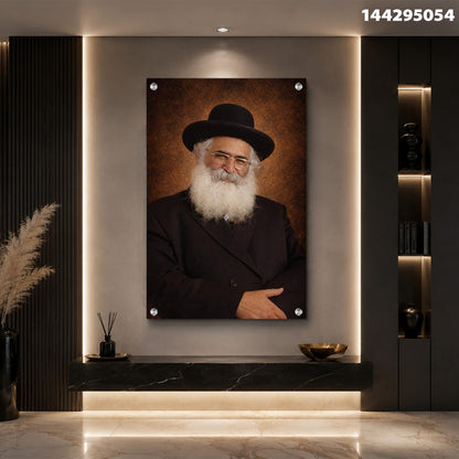 דיוקן קלאסי - תמונות נוי - צבעים חום ושחור