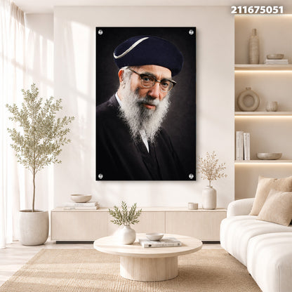 תמונה של פורטרט בסלון - תמונות לסלון - שחור ולבן