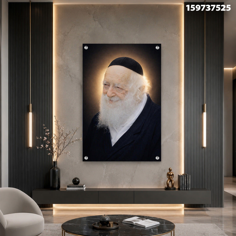 תמונה של אדם מבוגר - תמונות לבית - צבעים שחור ולבן