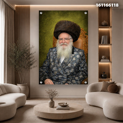 תמונת פורטרט על קיר - תמונות לבית - צבעים בגווני אפור