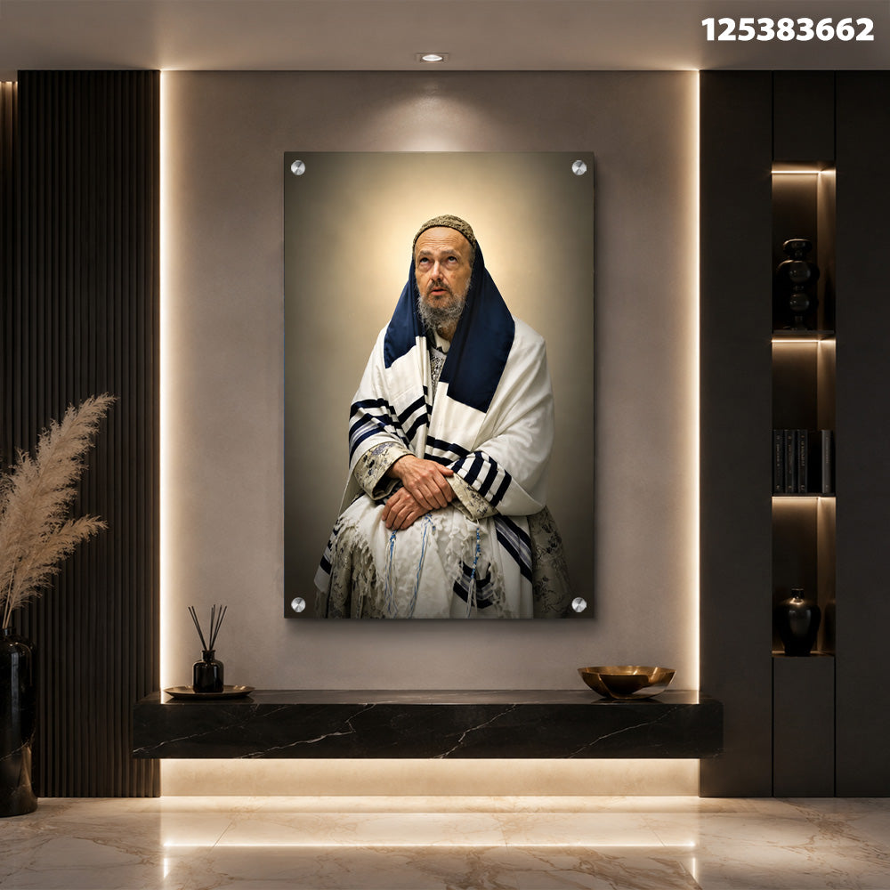 תמונות נוי - הרב דב קוק מטבריה תמונות זכוכית לסלון תמונות לבית תמונות קיר הדפסה על זכוכית
