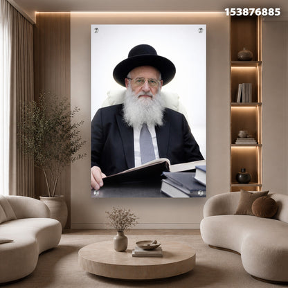 דיוקן רב על קיר בסלון - תמונות קיר - שחור ולבן