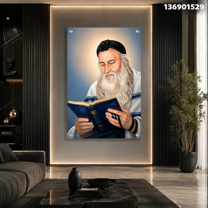 גבר קורא ספר - תמונות לבית - צבעים בתמונה