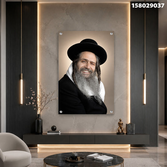 תמונה של אדם מחייך - תמונות נוי - שחור ולבן
