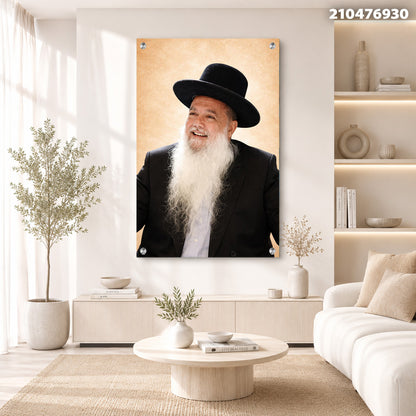 תמונה בסלון משולבת עם תמונות קיר בצבעים שחור וחום