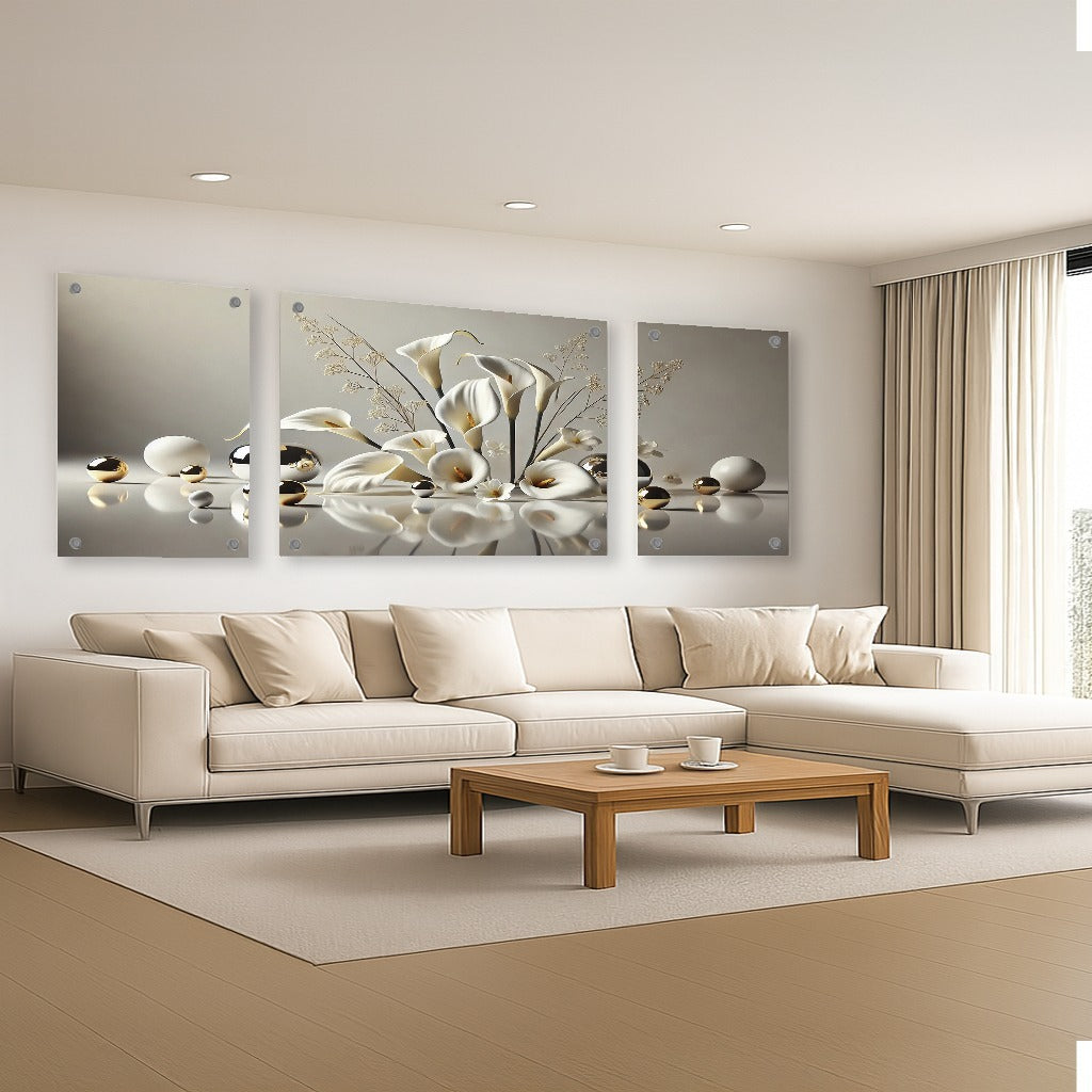 תמונות זכוכית - שלישיות