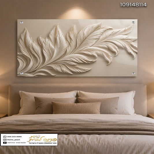 עיצוב יפהפה לחדר שינה מודרני עם תמונות נוי