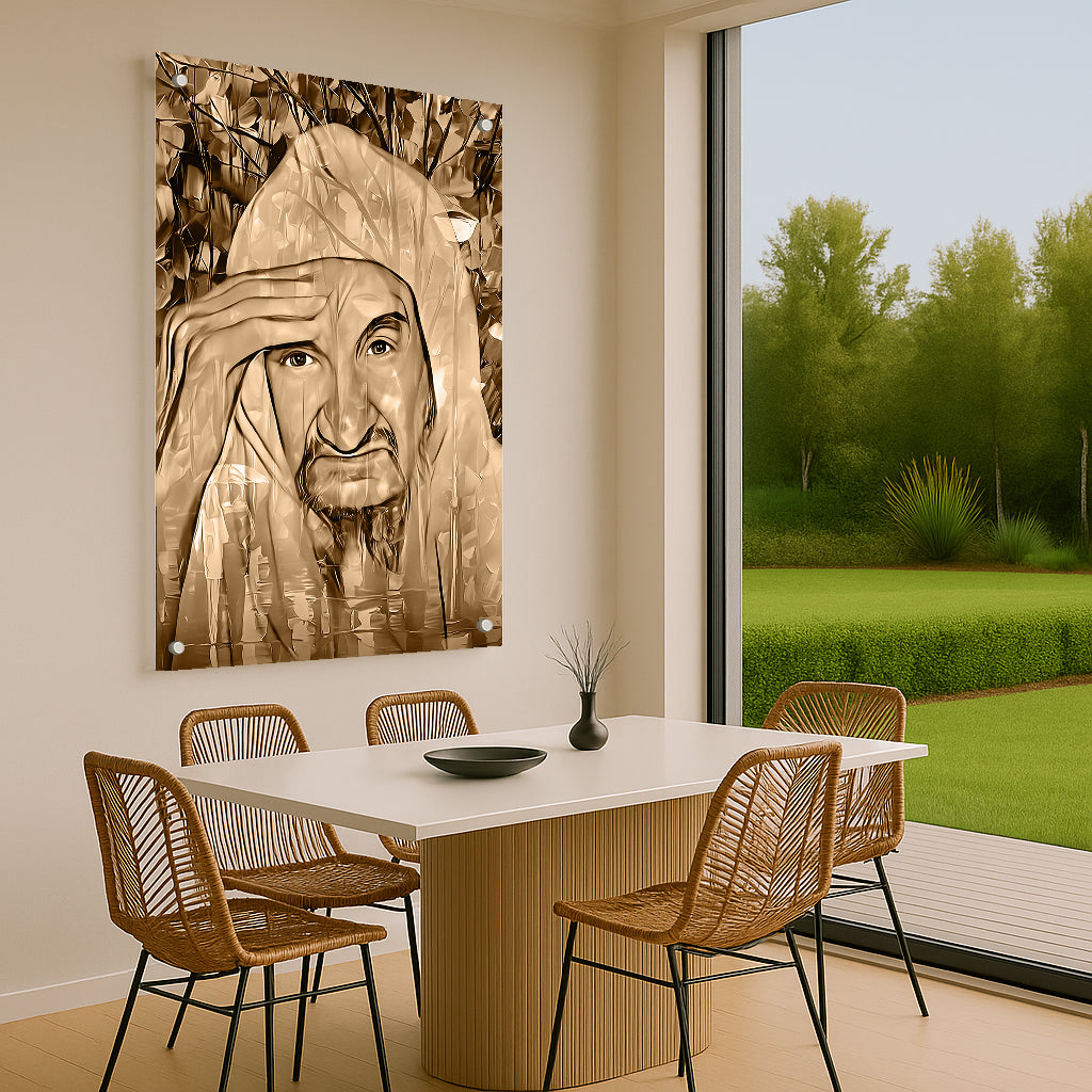 הבאבא סאלי זהב מבריק – תמונות זכוכית