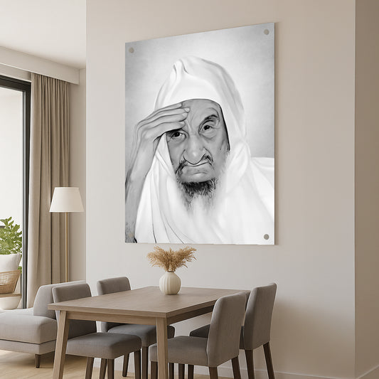 הבאבא סאלי בגווני כסף – תמונות זכוכית מעוררות השראה