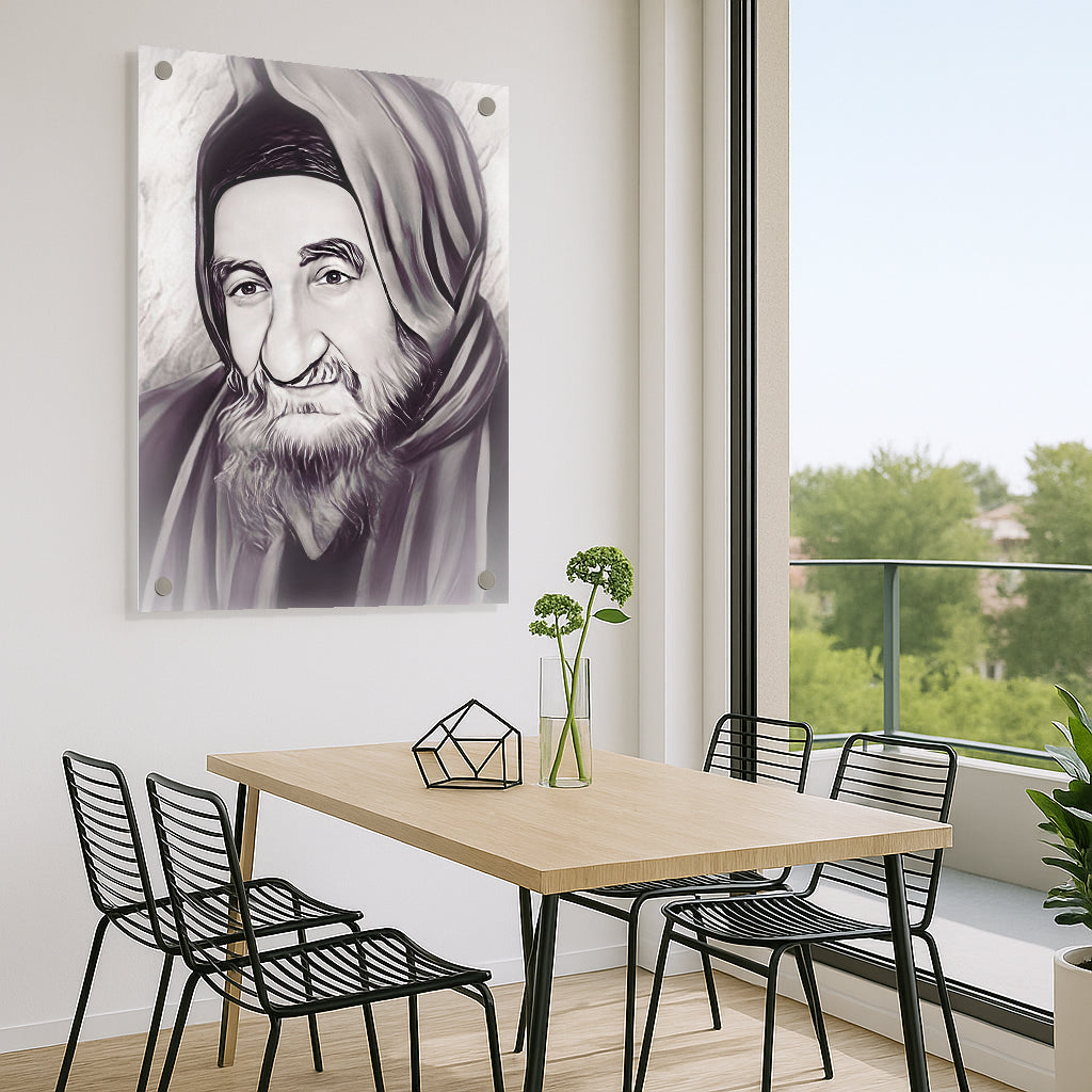 הבאבא סאלי בעיצוב רך ומואר – תמונות זכוכית לבית