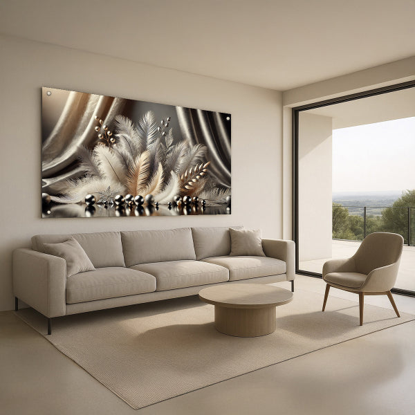 וצות שמפניה וכסף – תמונות לסלון