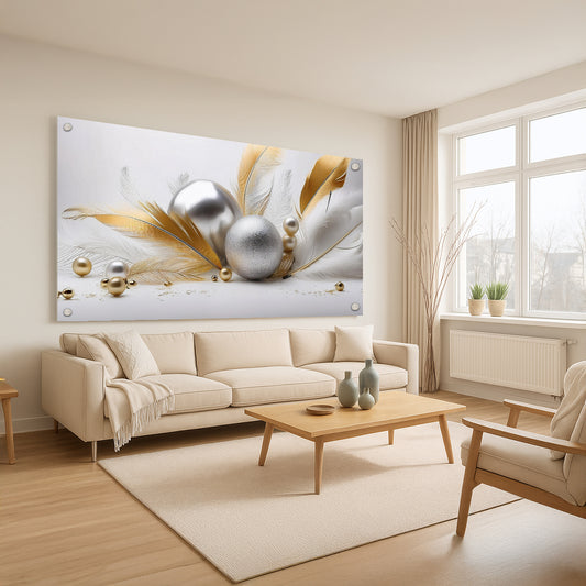 נוצות זהב וכסף – תמונות לבית