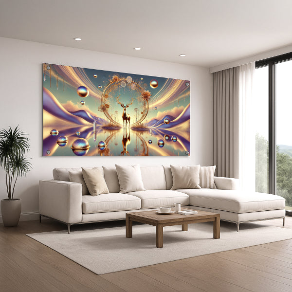 תמונות זכוכית שער זהב ואייל