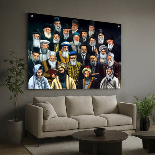 דיוקן קבוצת רבנים – תמונות נוי