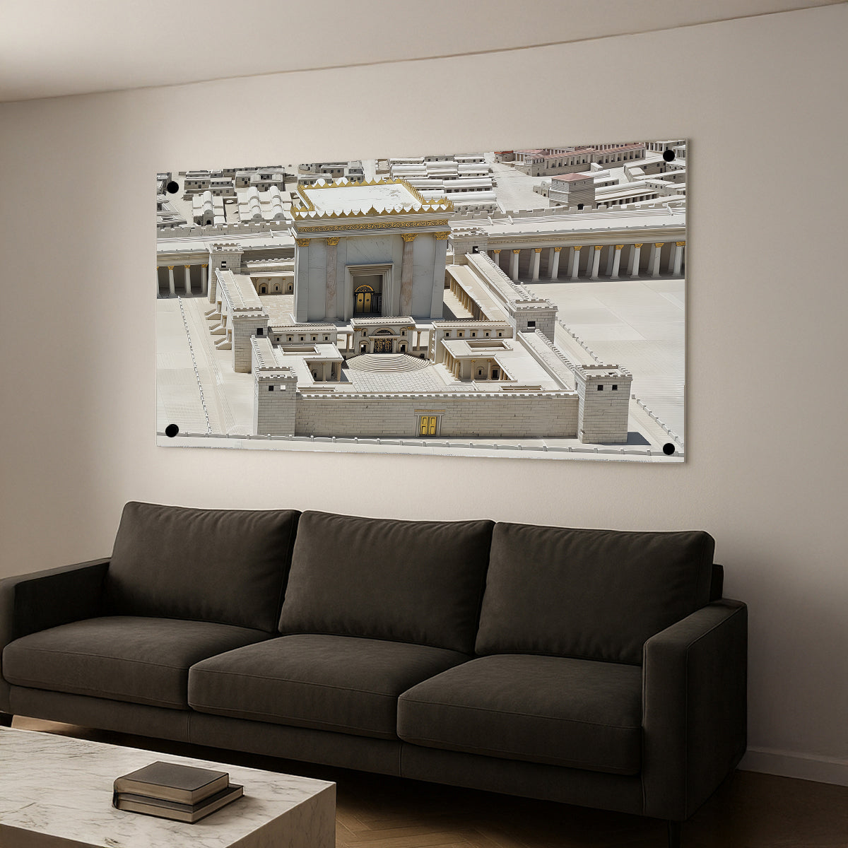 בית המקדש בתפארתו – תמונות זכוכית