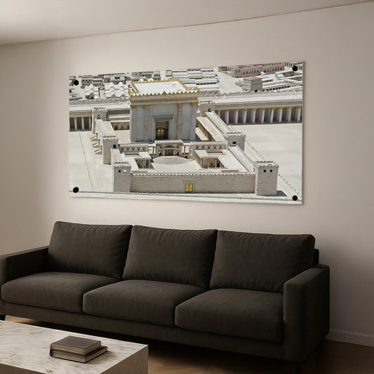 בית המקדש בתפארתו – תמונות זכוכית