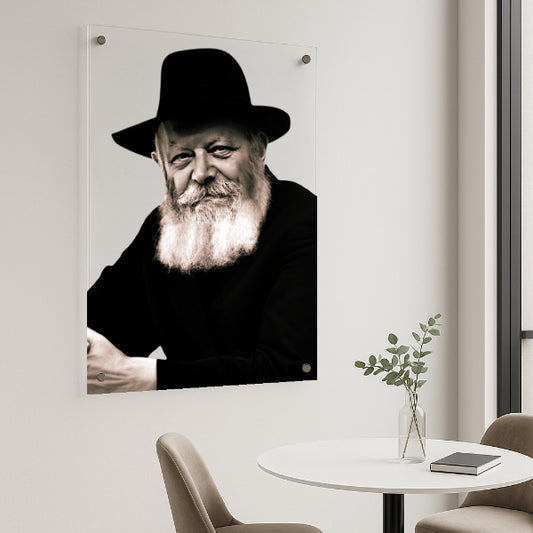 הרבי מחב״ד בגוון מודרני – תמונות לבית