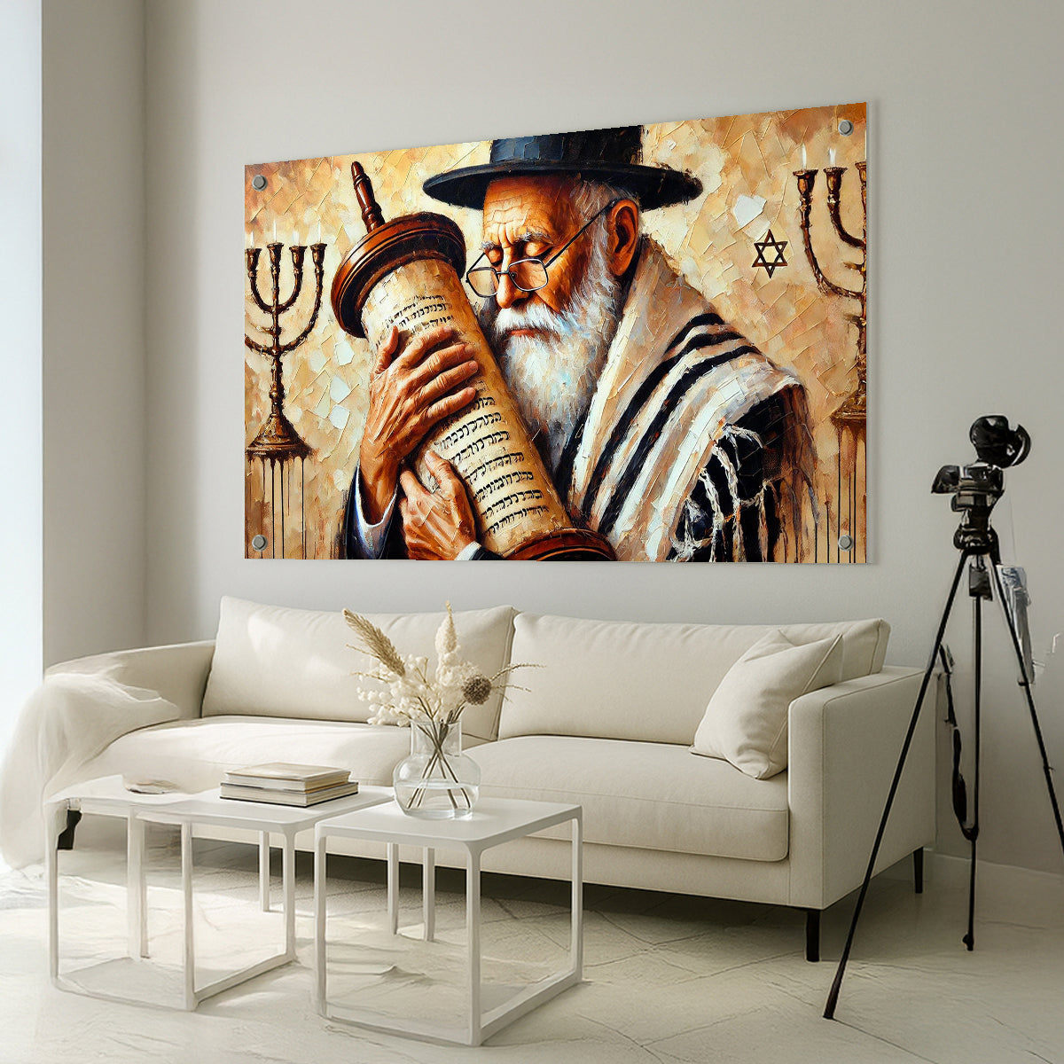 חיבוק התורה – תמונות זכוכית מרגשות